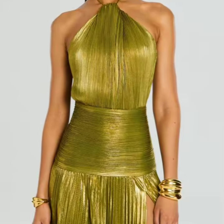 Vestito Golden Muse