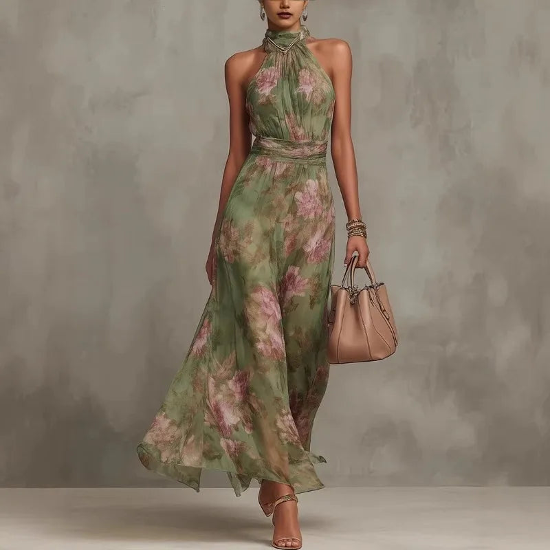 Vestito Bloom Sage