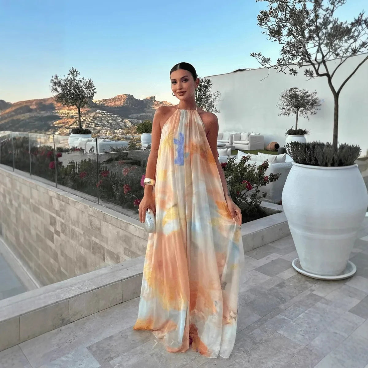 Vestito Lungo Sunset Muse
