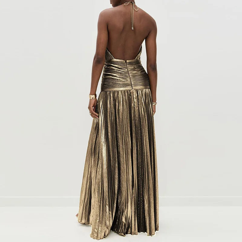 Vestito Golden Muse
