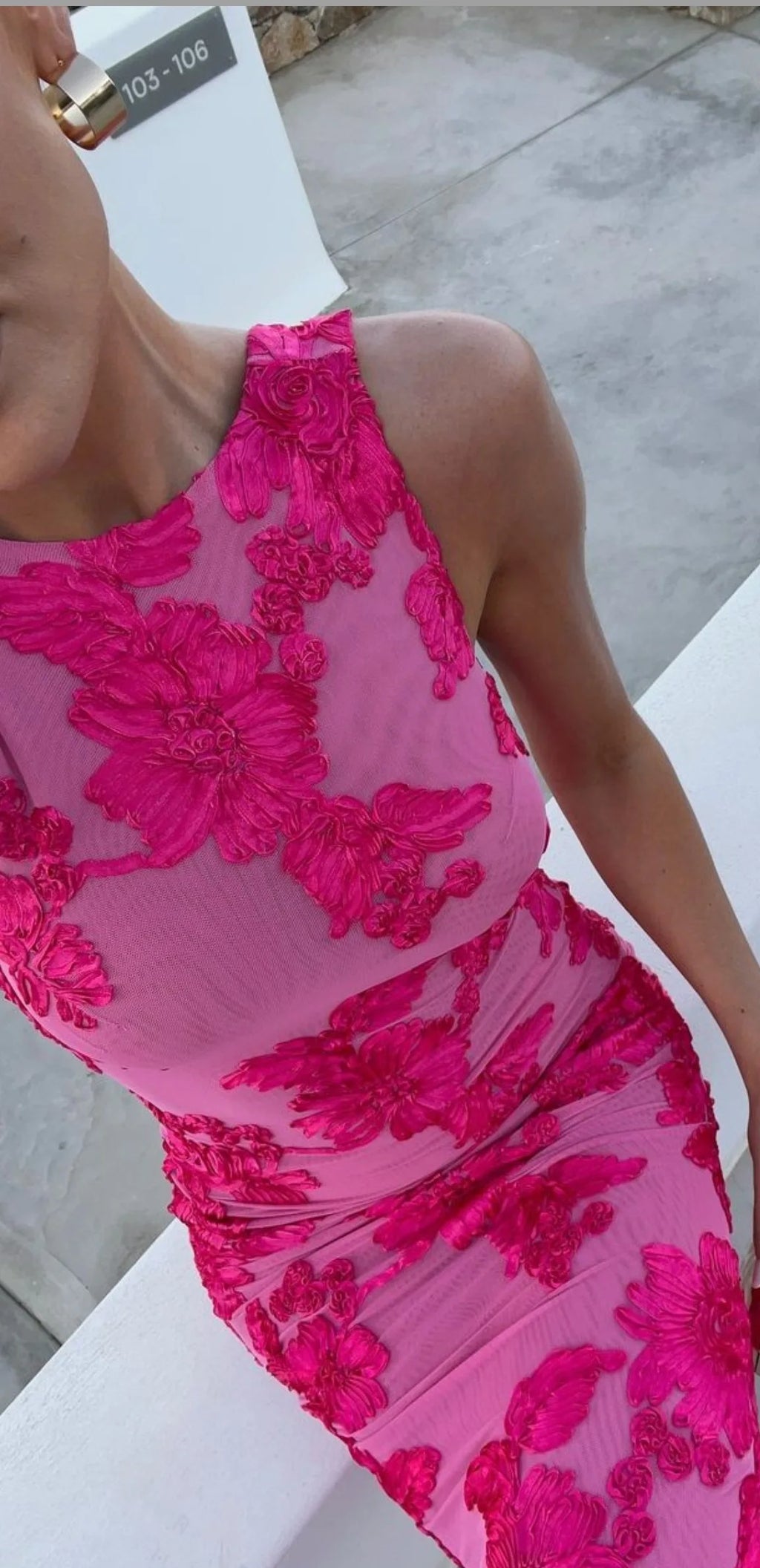 Vestito Rose Garden